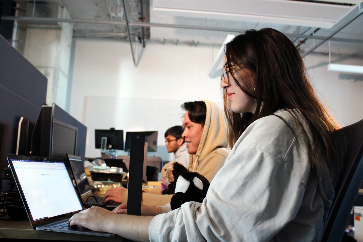 Students at GT Hackathon 2019