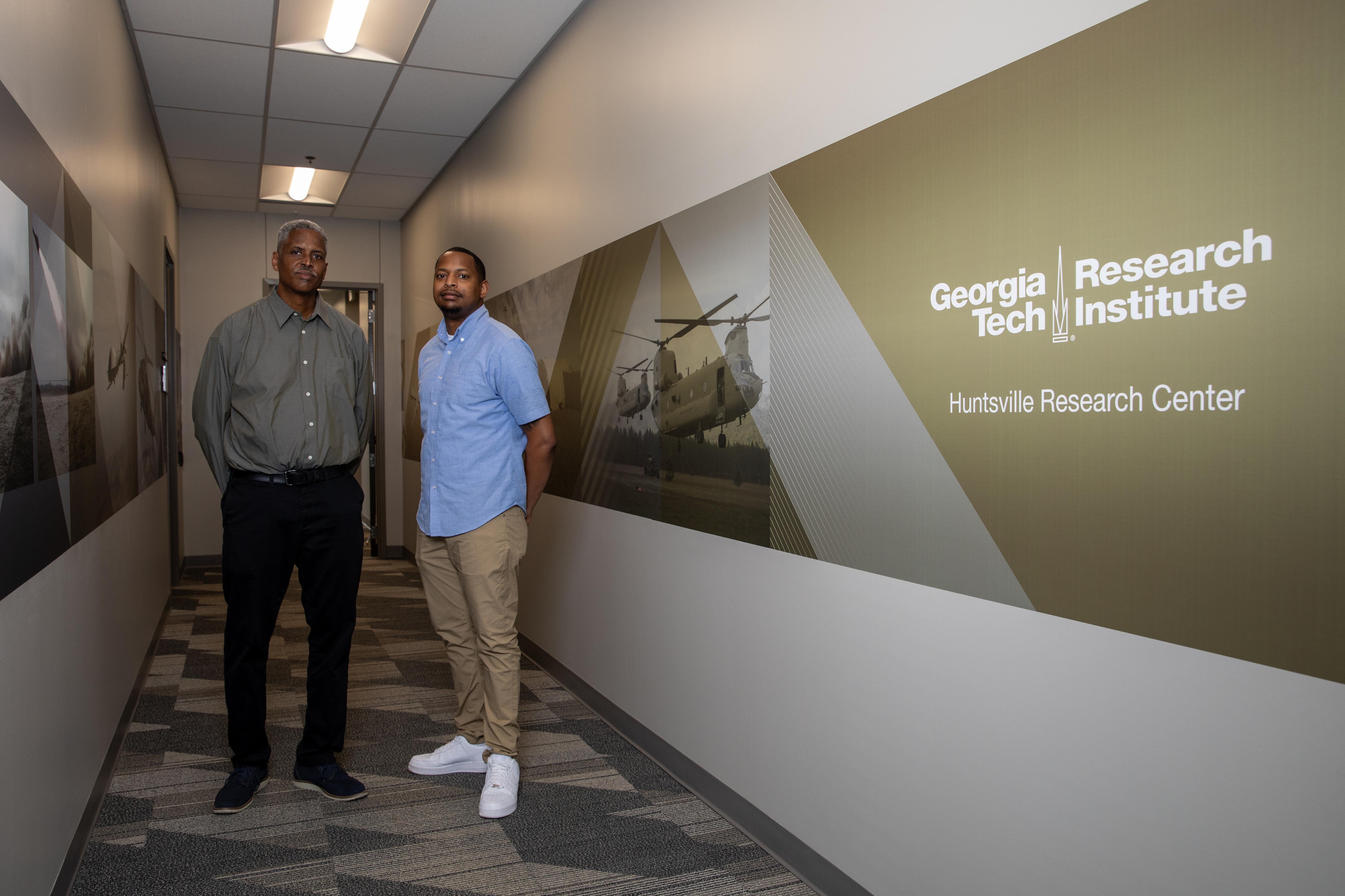 DART's AAMU Participants were Kenneth Sartor (left), and Malcolm Echols