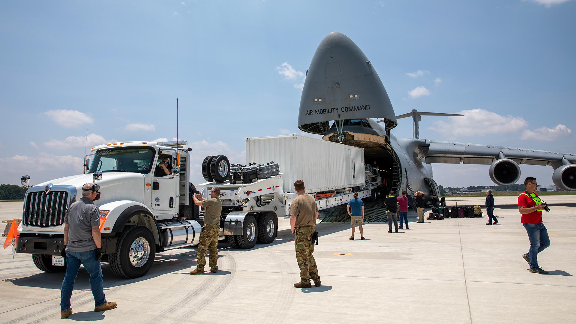 ARTS-V1 System Loaded on a C-5M Super Galaxy