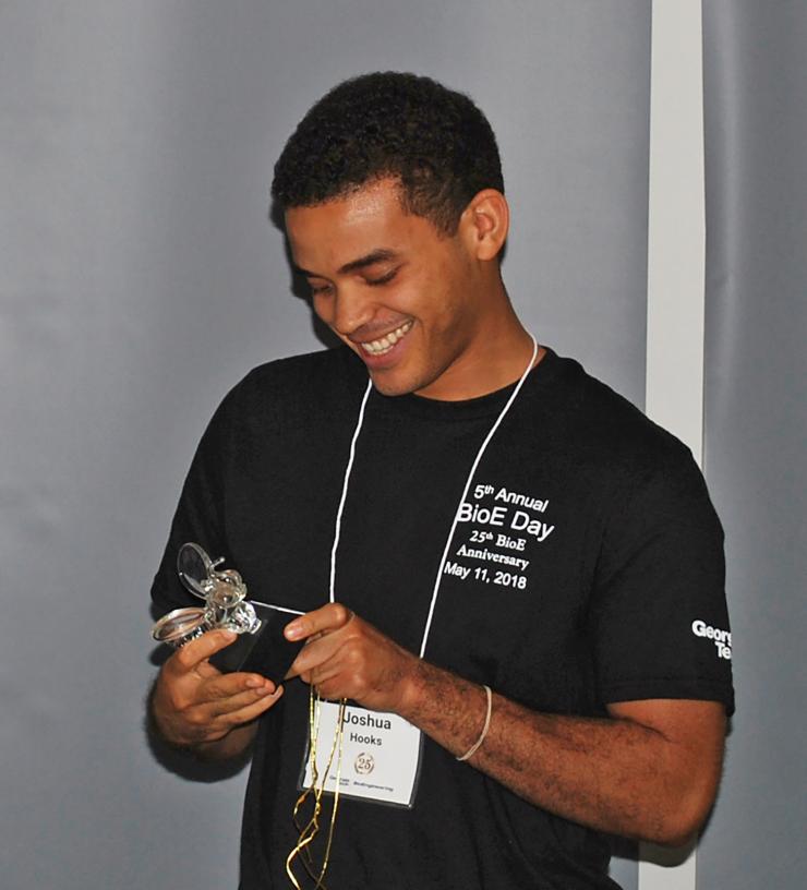 <p>Josh Hooks won the Christopher Ruffin Student Leadership Award.</p>