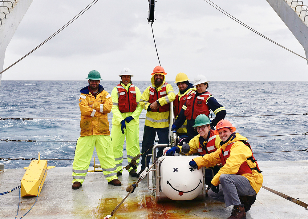 Researchers in the field