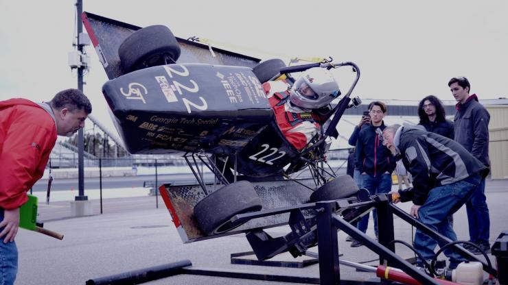 <p>Tilt test performed before the Endurance Race.</p>