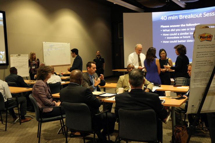 <p>Breakout session during Georgia Mayor’s Leadership Forum for Smart Cities and Inclusive Innovation</p>