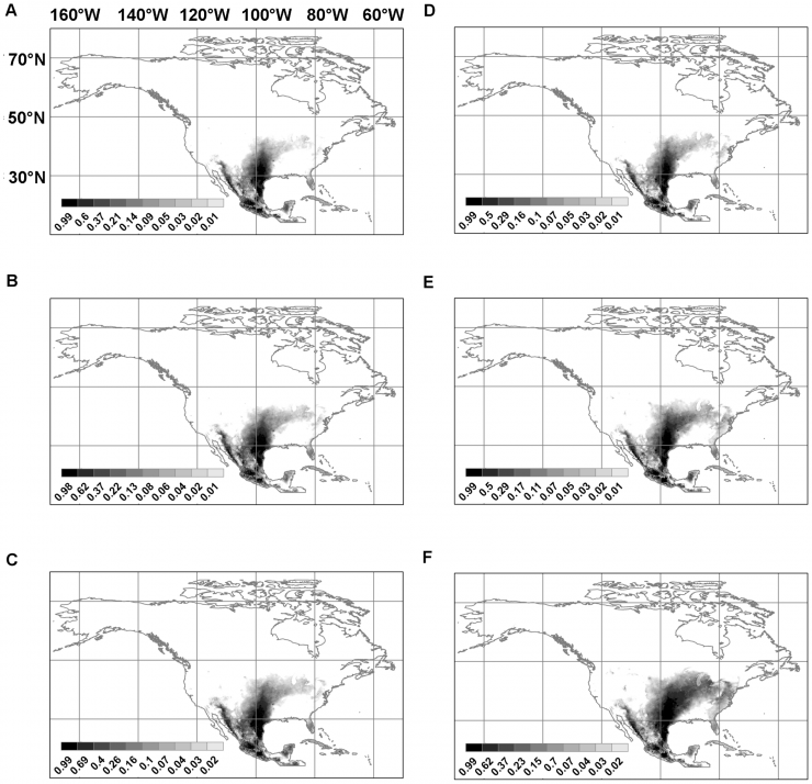 University of Texas at Austin, Leishmania carrier predicted U.S. spread map