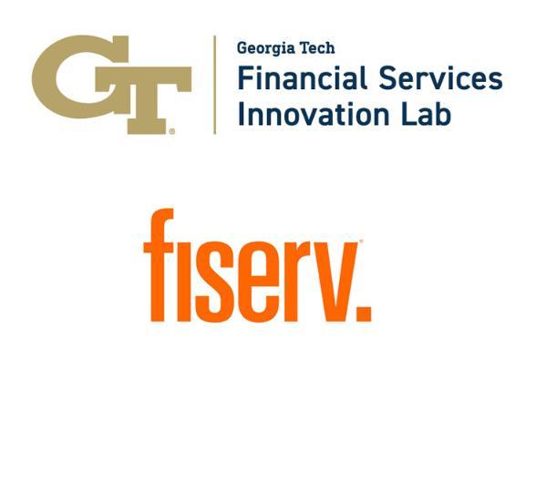 <p>Georgia Tech and Fiserv logos</p>