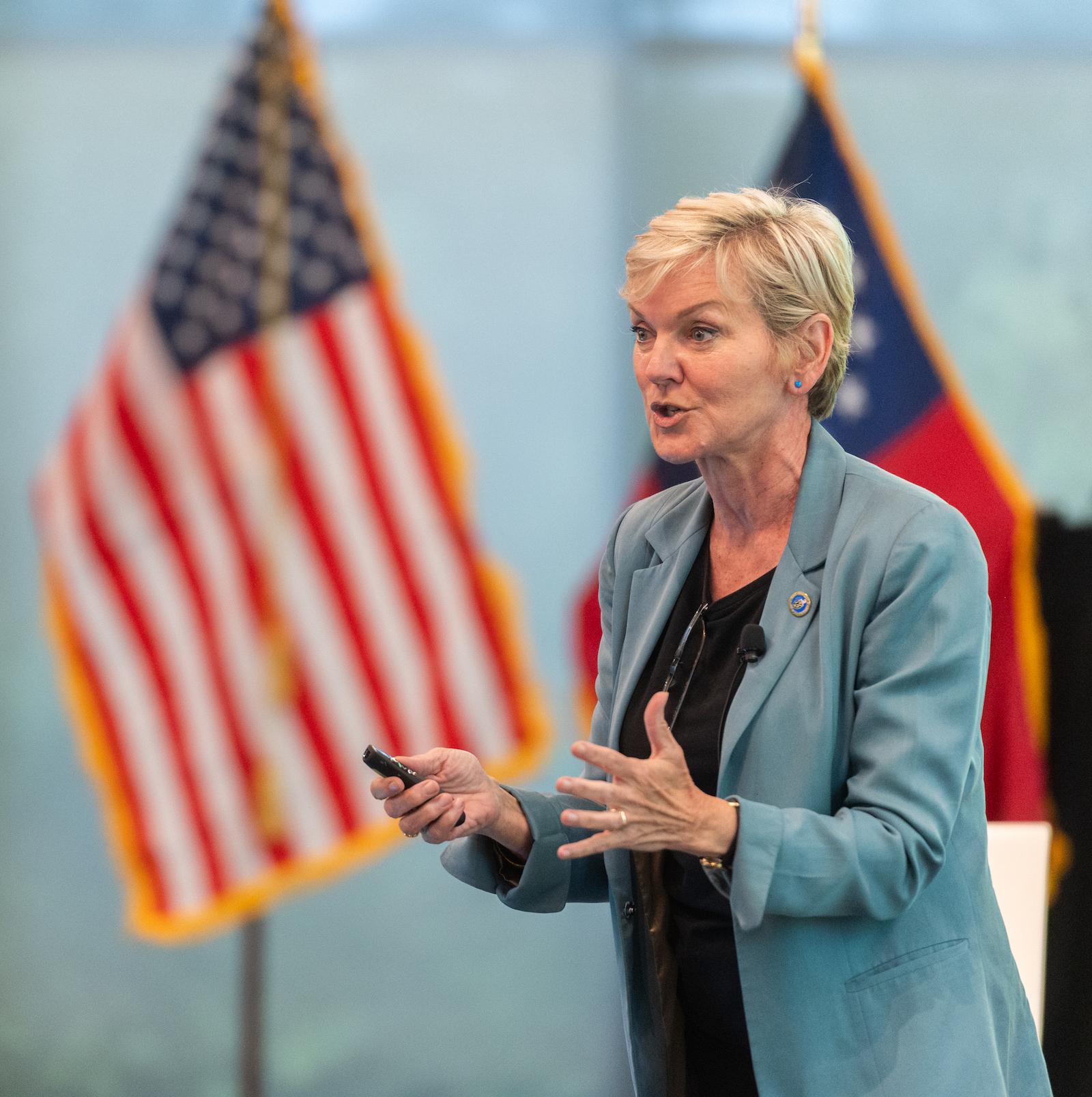 Secretary of Energy Jennifer Granholm 