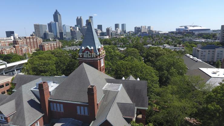 aerial tower ga tech