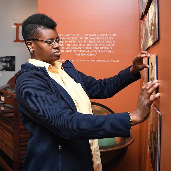 <p>Jerushia Graham, Robert C. Williams Museum of Papermaking</p>