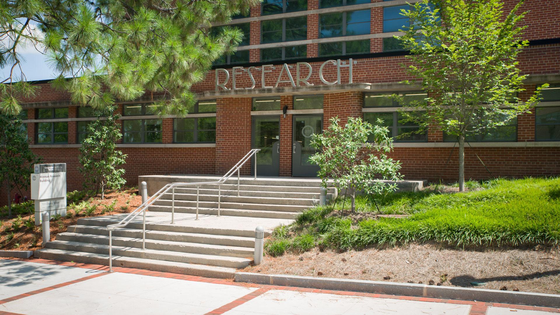 research building exterior