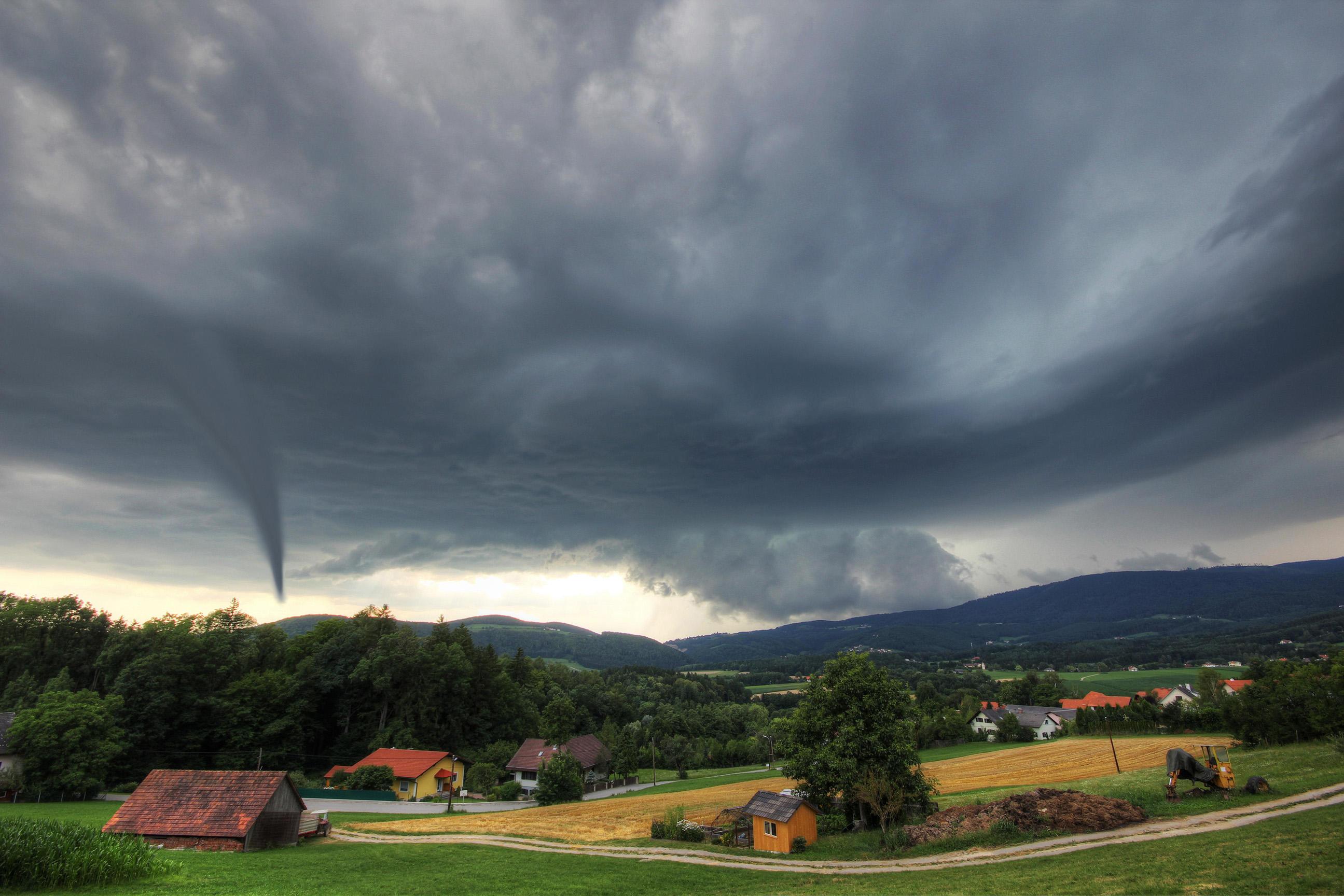 A typical thunderstorm may have two or three charge regions, but the supercells could have a dozen or more separate regions.